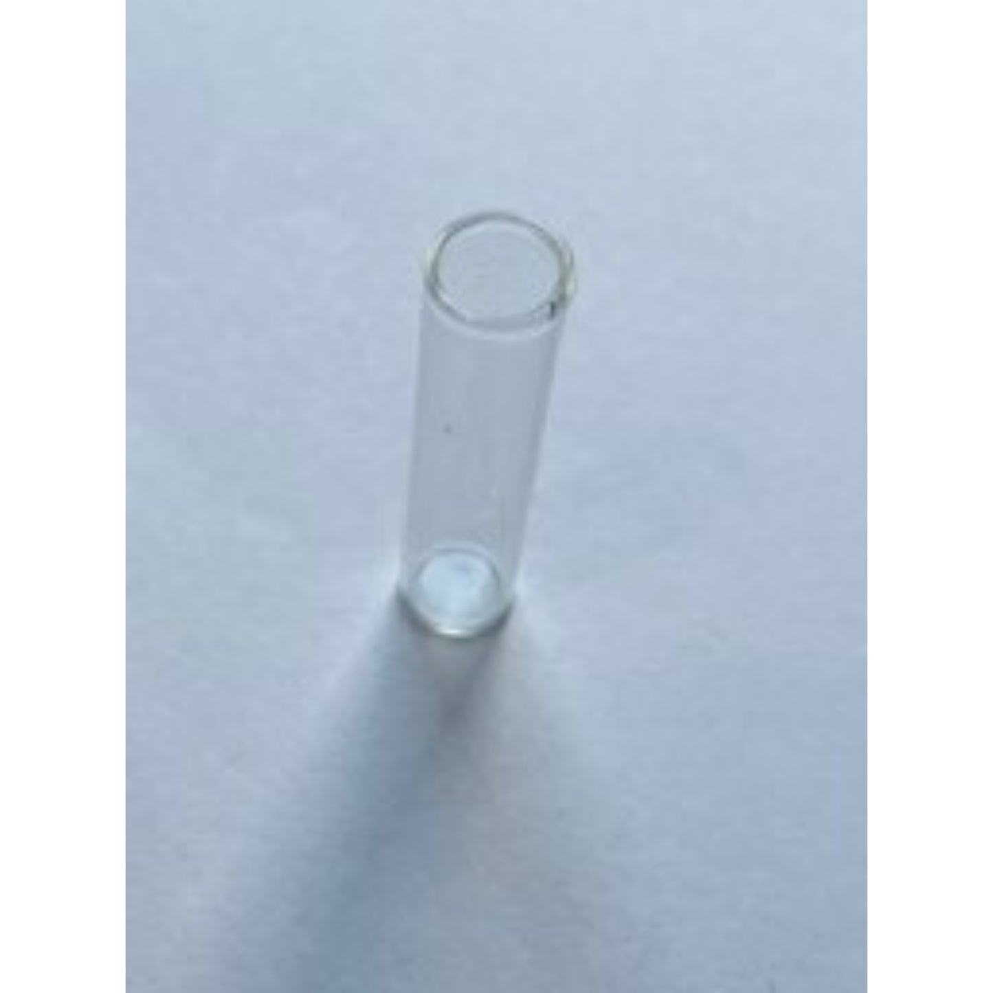 Long Wide Glass Vial Necklace or Keychain Writing on Rice Handmade Jewelry