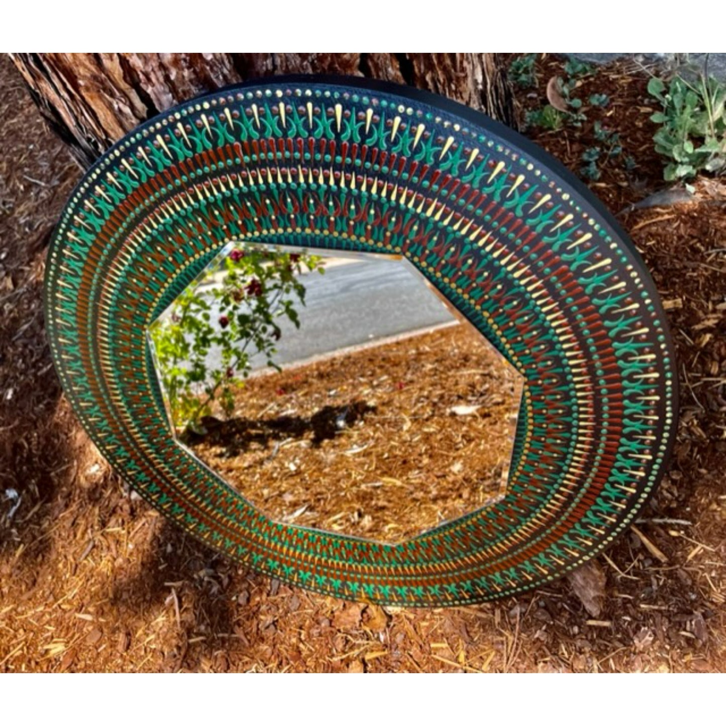 Wall Mirror Inspired by The Earth 18in Diameter
