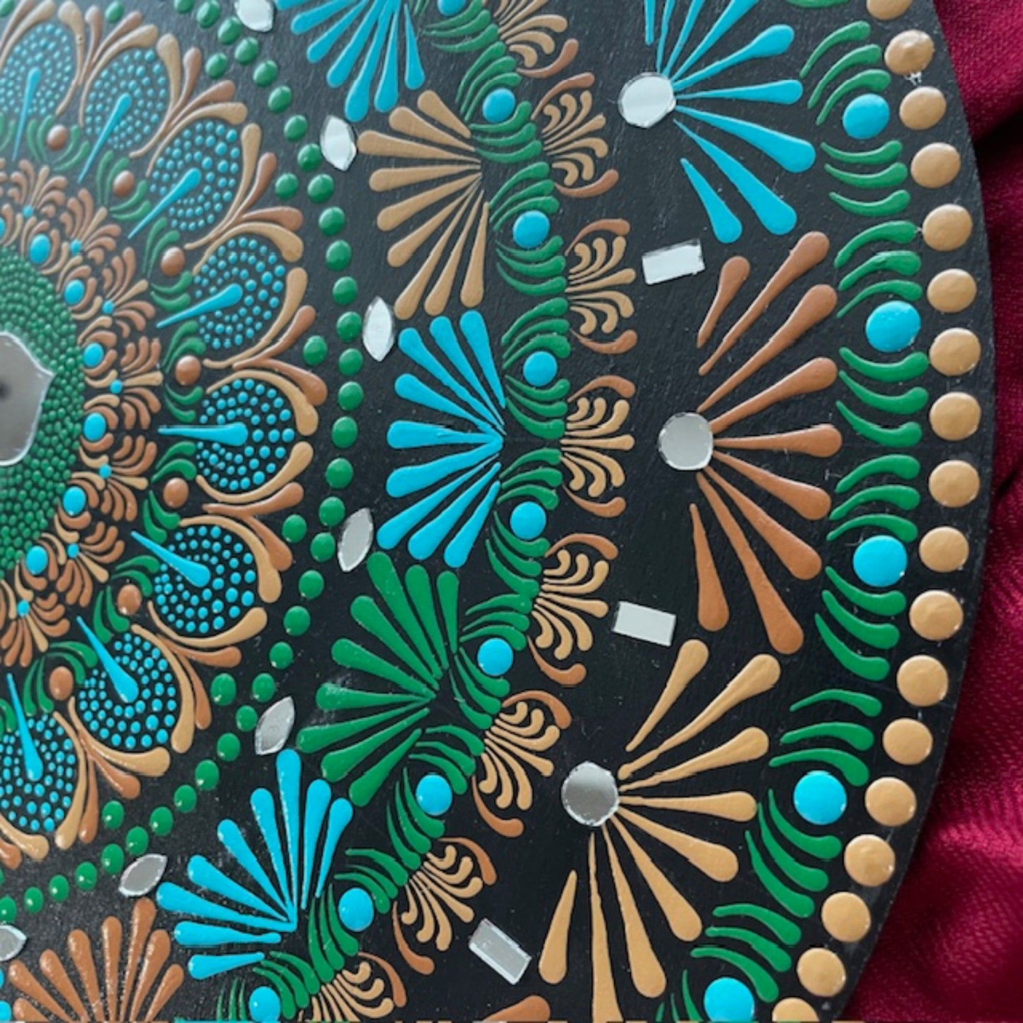 Mandala Inspired by the Earth Beauty 14in Diameter
