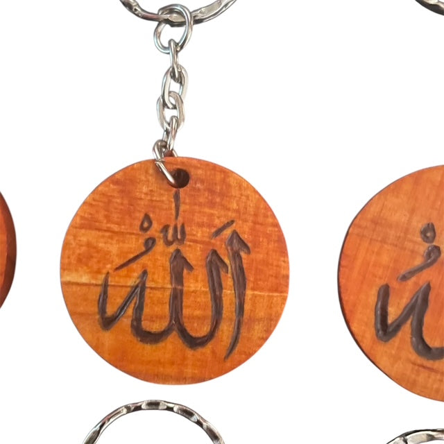 Handmade Keychains Allah Muhammad PBUH Islamic Gifts Wedding Party Favor