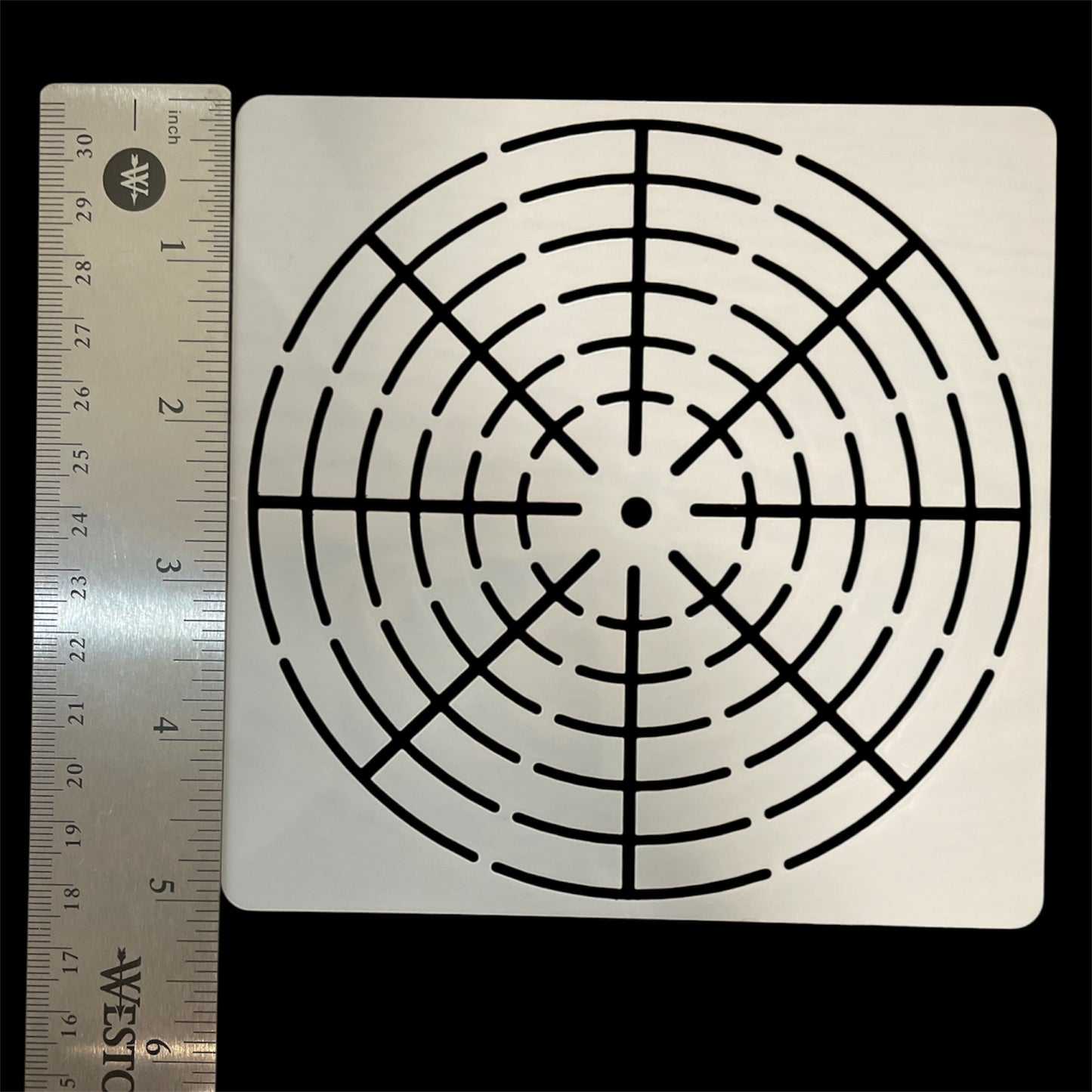 Mandala Maker Pack of 3 Mandala grid DIY stencils Circles Maker Grid Lines Maker