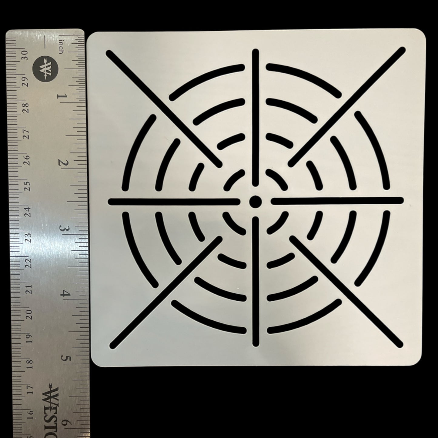 Mandala Maker Pack of 3 Mandala grid DIY stencils Circles Maker Grid Lines Maker