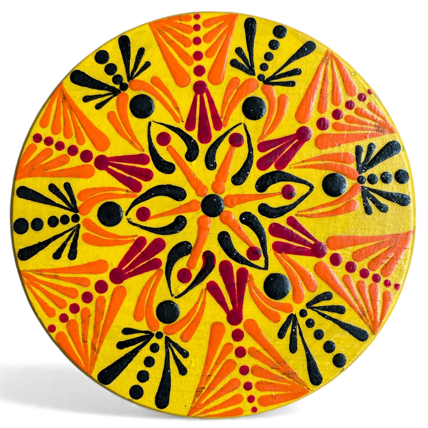 Drink Coasters Hand Painted with Sunflower| Anchor| Turtle| Heart| Mandala Designs
