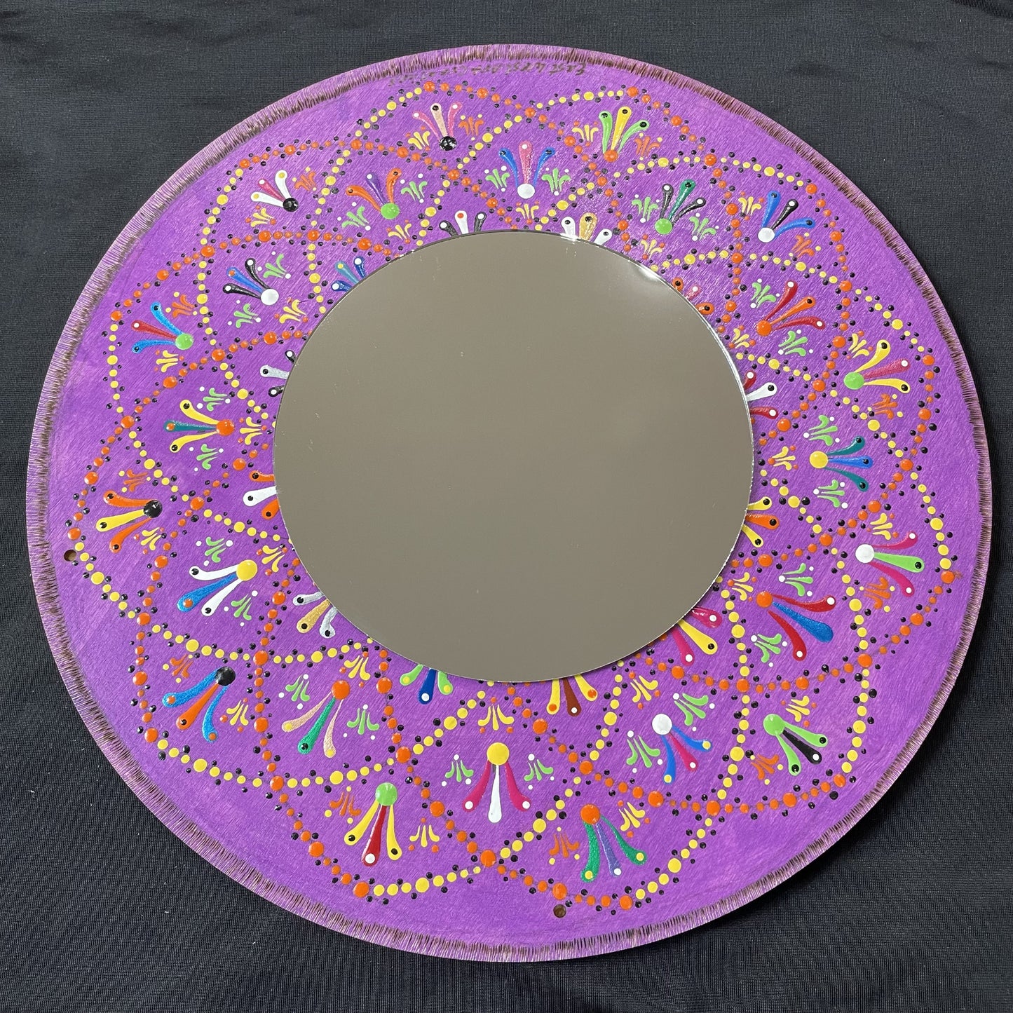 Decorative Mirror Dot art Home Decor Handmade Wall Art