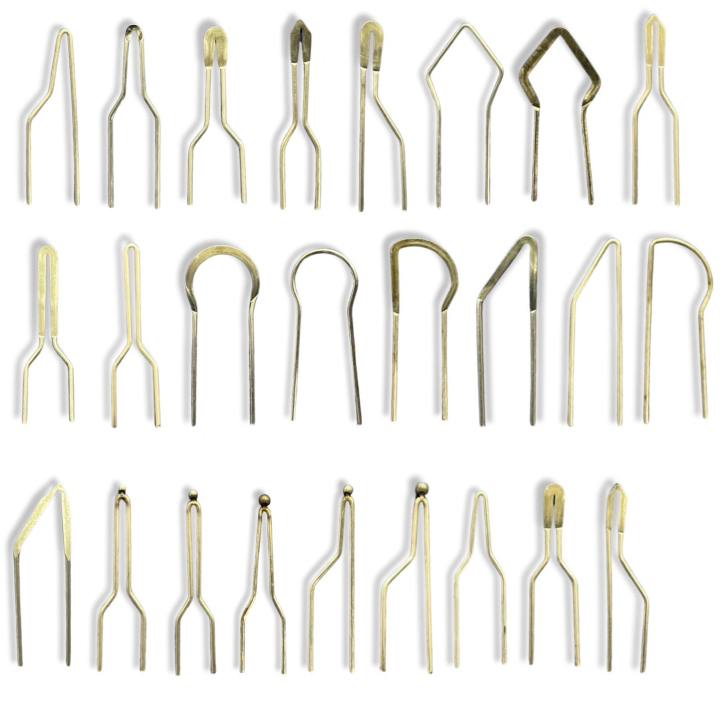 Wire Tips Replacement Wire Nibs Single Wire Tips Wood Burning Single Wire Nibs for 50W Woodburning Machines Pyrography Wire Tips