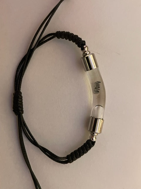 Men Women Unisex Bracelet Writing on Rice Handmade Unique Jewelry