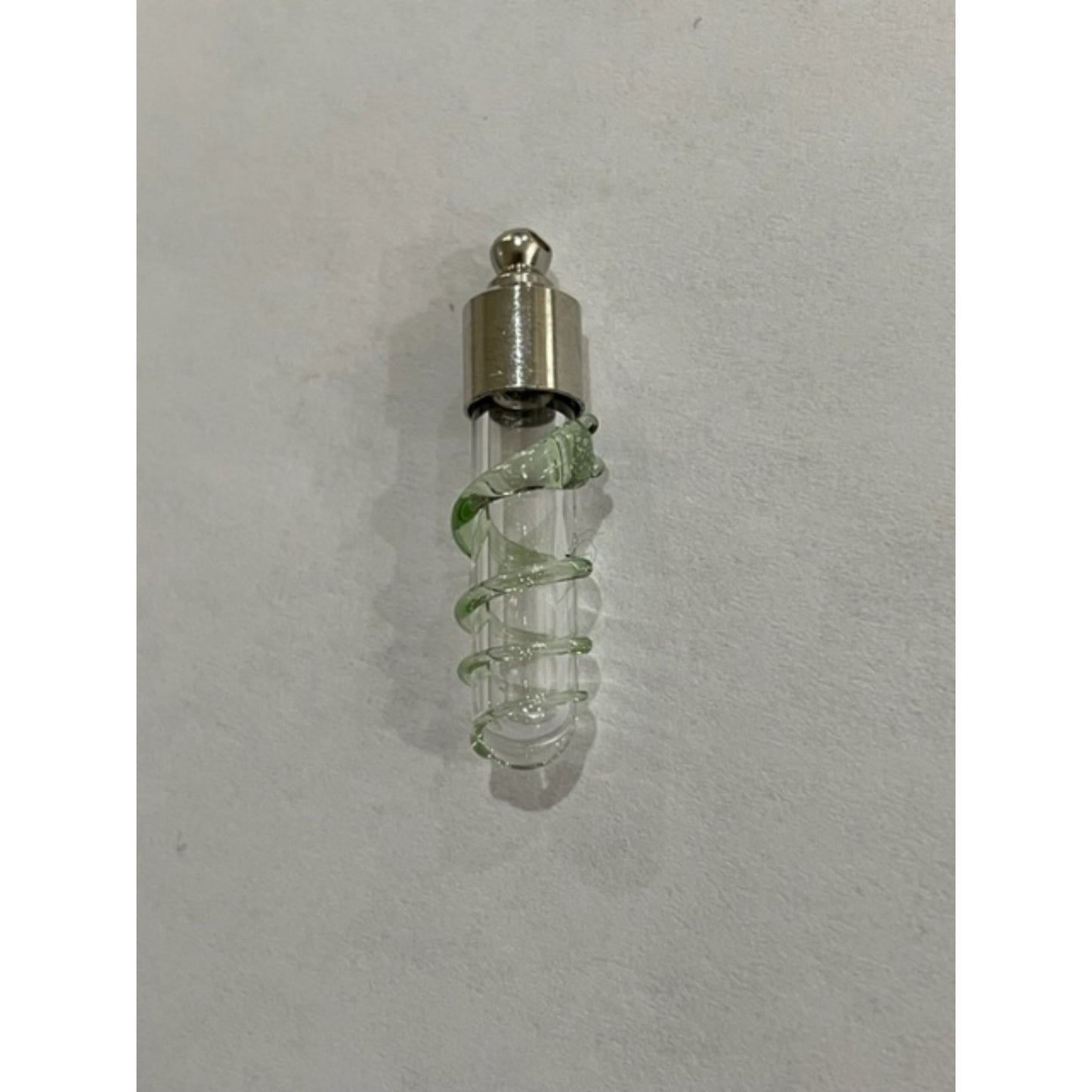 Writing on Rice Jewelry Green Snake Necklace - East West Art Creations