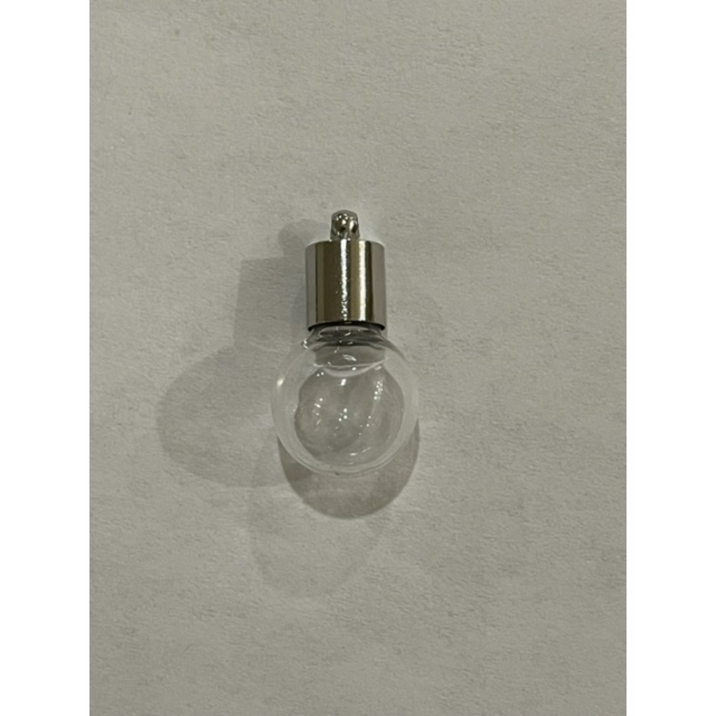 Writing on Rice Jewelry Round Glass Vial Necklace - East West Art Creations