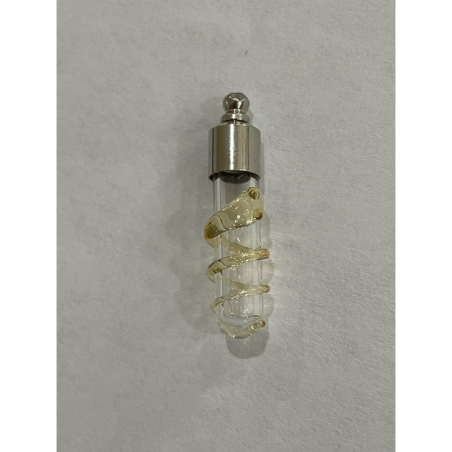 Writing on Rice Jewelry Yellow Snake Necklace - East West Art Creations
