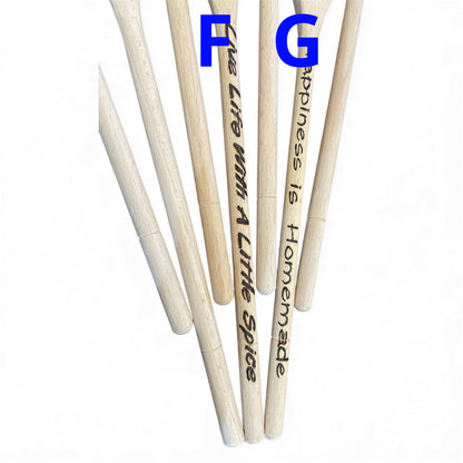 Wooden Cooking Spoons| Beechwood 14"| Eco-friendly| Kitchen Essentials