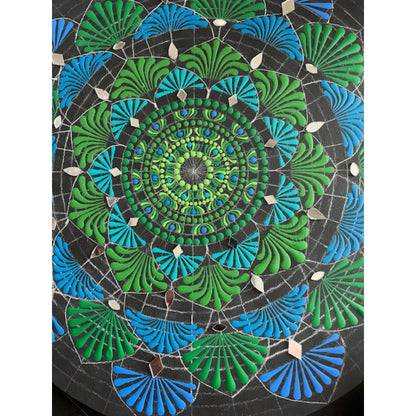 Blue Green Grass  14"