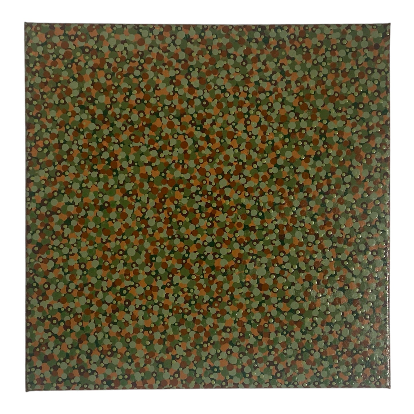 Original Abstract Painting| 9 Panel Artwork | Pointillism Artwork| Collectors Edition