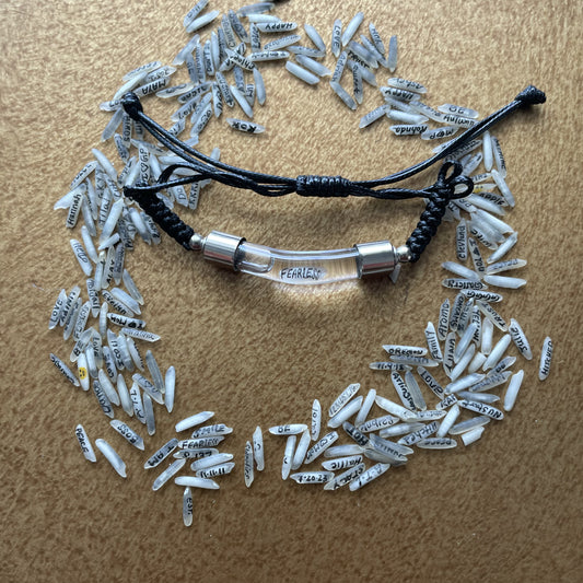 Pulsera FEARLESS Joyería única hecha a mano