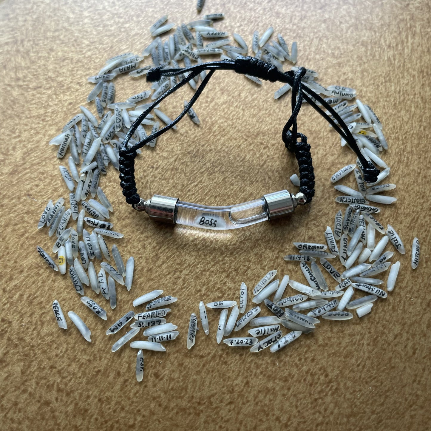 GIRL BOSS Pulsera de doble cara Joyería única hecha a mano