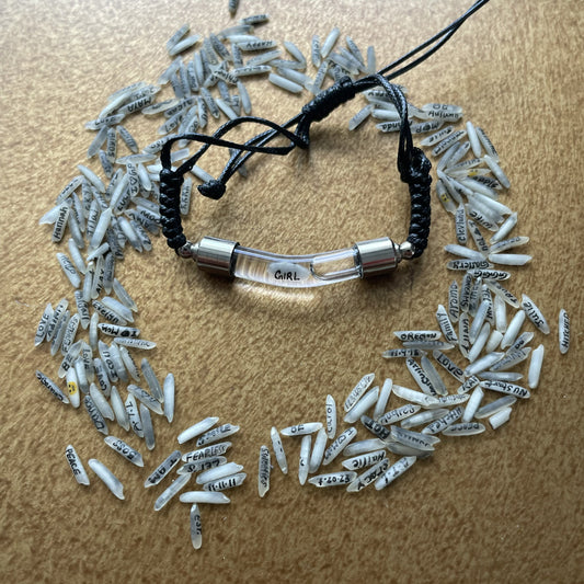 GIRL BOSS Pulsera de doble cara Joyería única hecha a mano