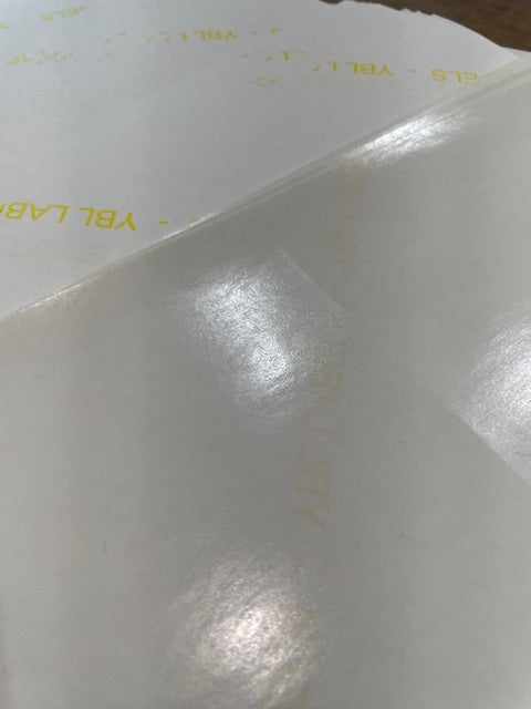 Papel de transferencia de plantilla para pirografía de leña o proyectos de manualidades. Papel imprimible Tamaño de 8,5" x 11" No se necesita papel carbón Imprima directamente