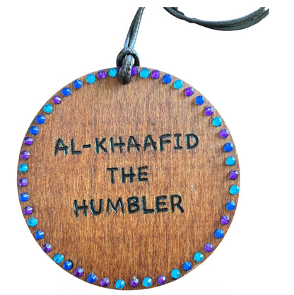 Ayatul Kursi Caligrafía árabe Dua Oración Madera Quemada Arte de pared