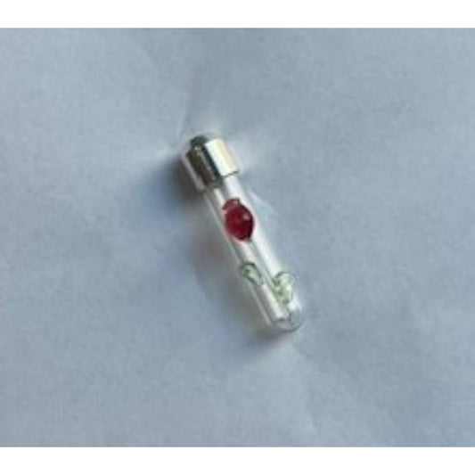 Red Rose Necklace or Keychain Writing on Rice Handmade Unique Jewelry