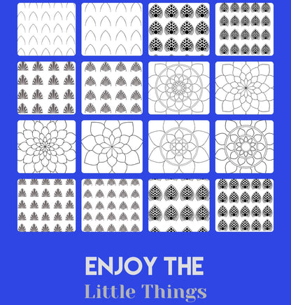 Dot Art Mandala Swoosh Hojas de práctica Archivo PDF (solo descarga digital) 16 páginas | Hojas de actividades | Hojas de Trabajo | Hojas imprimibles