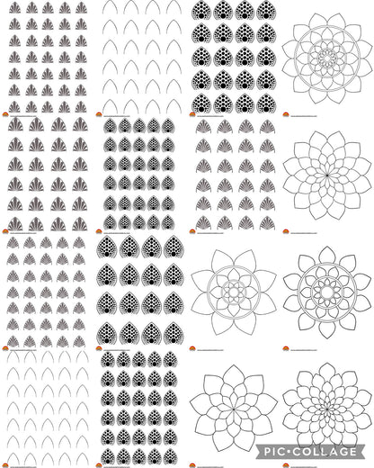 Dot Art Mandala Swoosh Practice Sheets PDF File (Digital Download Only) 16 Pages | Activity Sheets | Work Sheets | Printable Sheets
