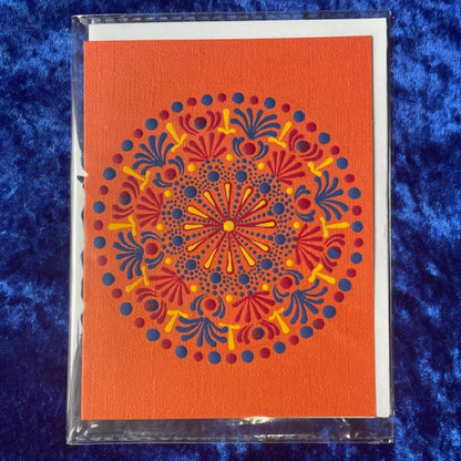 Greeting Cards Handmade Dot Art Mandalas and Designs