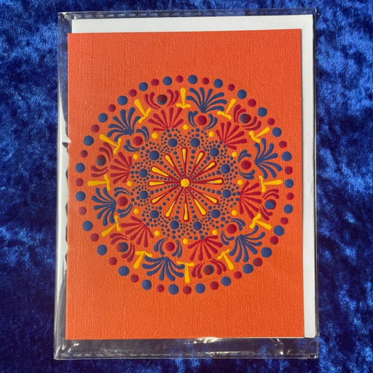 Greeting Cards Handmade Dot Art Mandalas and Designs
