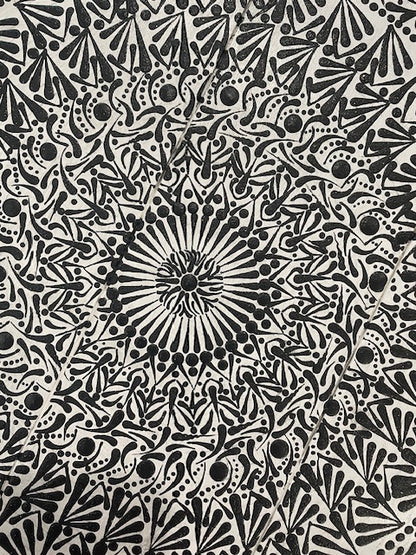 Espejos de pared Dot Art Mandala Colores vibrantes Pintura acrílica hecha a mano Trabajo de arte en el hogar y la oficina
