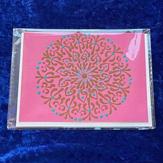Greeting Cards Handmade Dot Art Mandalas and Designs