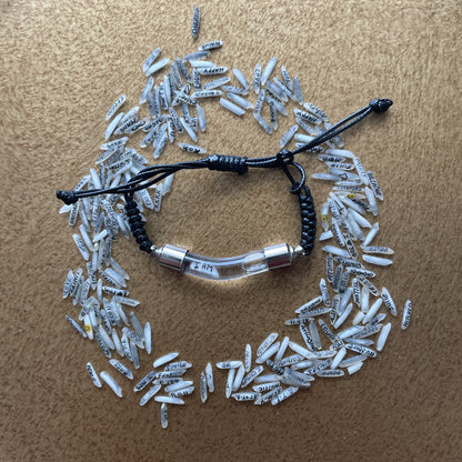 SOY SUFICIENTE Pulsera de doble cara Joyería única hecha a mano