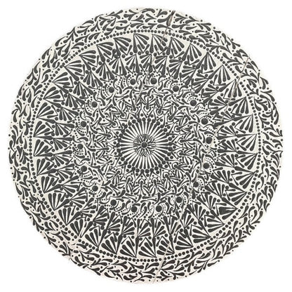 Espejos de pared Dot Art Mandala Colores vibrantes Pintura acrílica hecha a mano Trabajo de arte en el hogar y la oficina