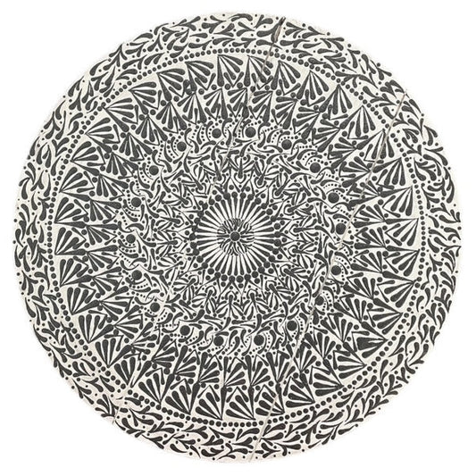 Espejos de pared Dot Art Mandala Colores vibrantes Pintura acrílica hecha a mano Trabajo de arte en el hogar y la oficina
