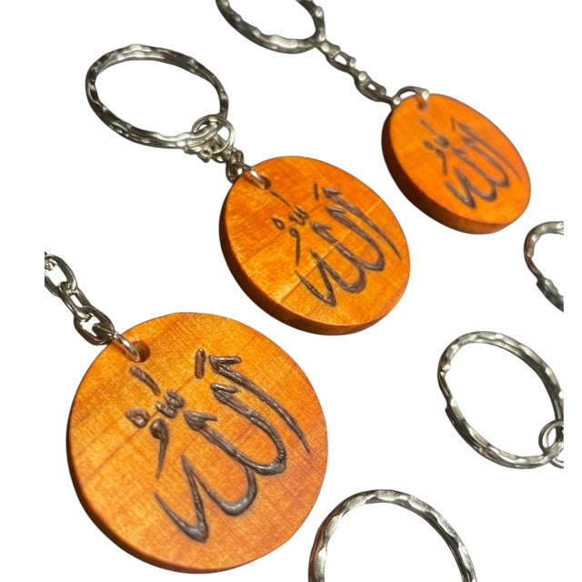 Handmade Keychains Allah Muhammad PBUH Islamic Gifts Wedding Party Favor