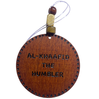 Car Rear View Mirror Ornament Travel Prayer Allah’s Names Arabic Calligraphy with English Translation-21-25