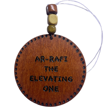 Car Rear View Mirror Ornament Travel Prayer Allah’s Names Arabic Calligraphy with English Translation-21-25