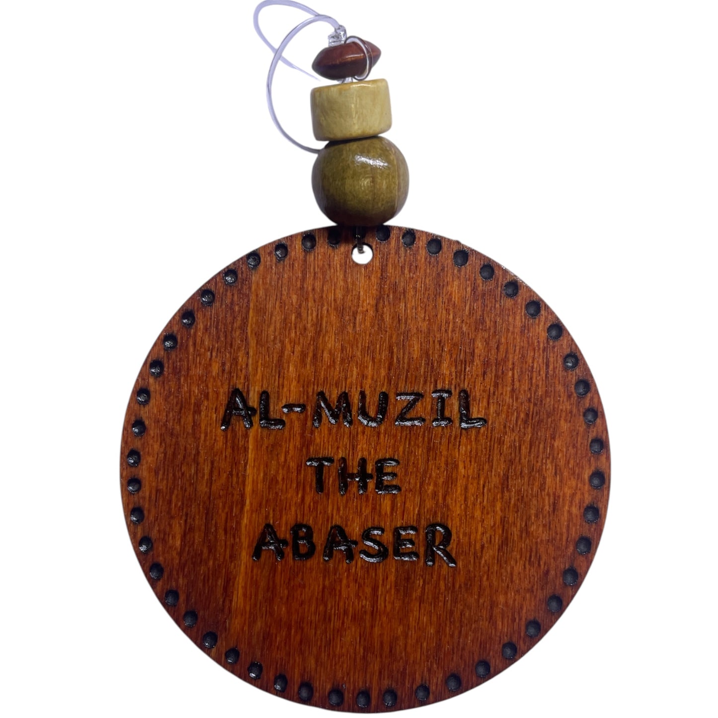 Car Rear View Mirror Ornament Travel Prayer Allah’s Names Arabic Calligraphy with English Translation-21-25