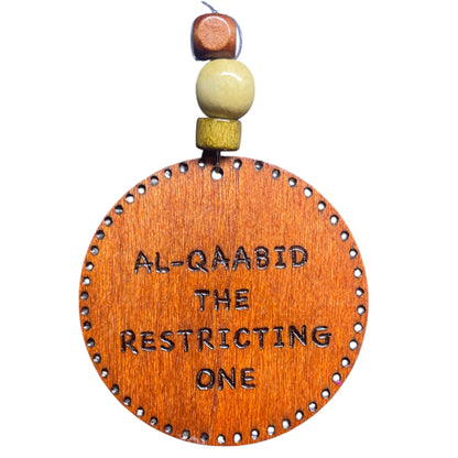 Car Rear View Mirror Ornament Travel Prayer Allah’s Names Arabic Calligraphy with English Translation-16-20
