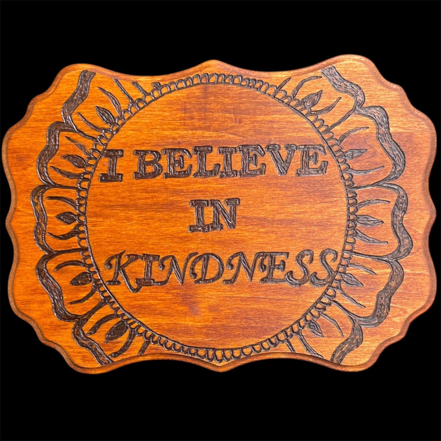Inspirational Wooden Plaques for Door and Wall Hanging Wood Burned by Hand