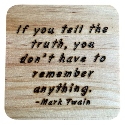 Square Drink Coasters with Unique Rumi Quotes| Random Quotes