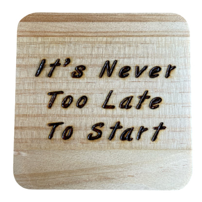 Square Drink Coasters with Unique Rumi Quotes| Random Quotes