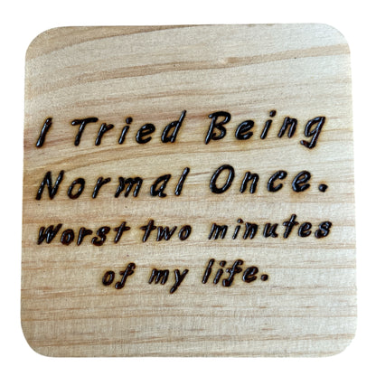 Square Drink Coasters with Unique Rumi Quotes| Random Quotes