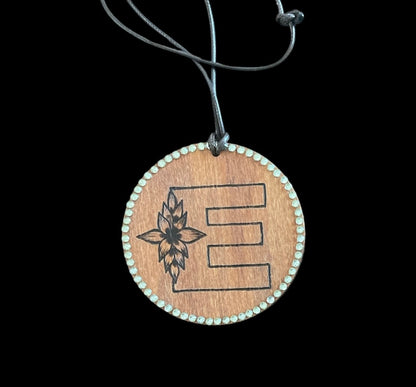 Initials Letters Holiday Tree Ornaments | Car Accessories