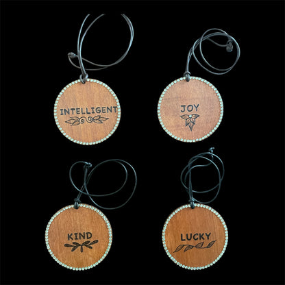 Initials Letters Holiday Tree Ornaments | Car Accessories