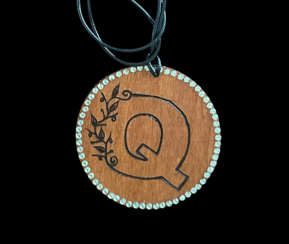 Initials Letters Holiday Tree Ornaments | Car Accessories