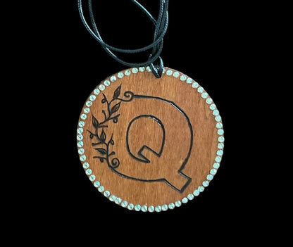Initials Letters Holiday Tree Ornaments | Car Accessories