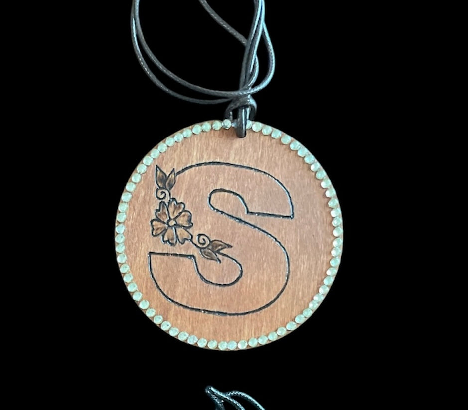 Initials Letters Holiday Tree Ornaments | Car Accessories