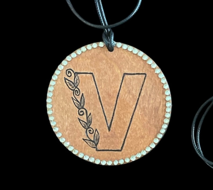 Initials Letters Holiday Tree Ornaments | Car Accessories