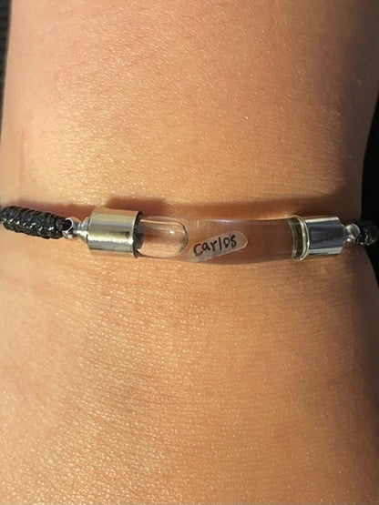 Men Women Unisex Bracelet Writing on Rice Unique Jewelry