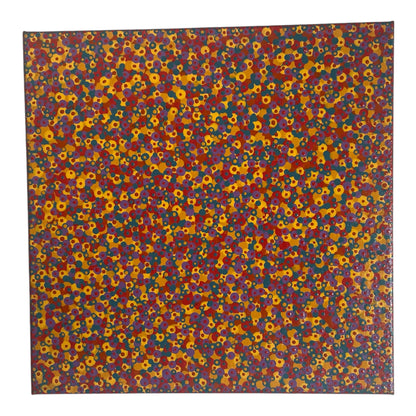 Original Abstract Painting| 9 Panel Artwork | Pointillism Artwork| Collectors Edition