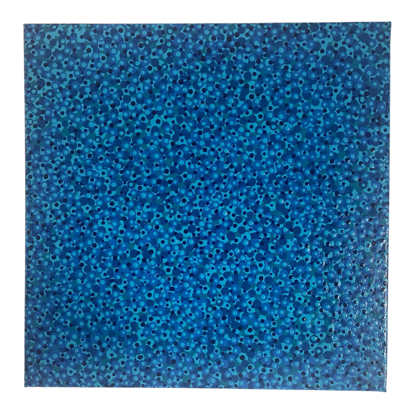 Original Abstract Painting| 9 Panel Artwork | Pointillism Artwork| Collectors Edition