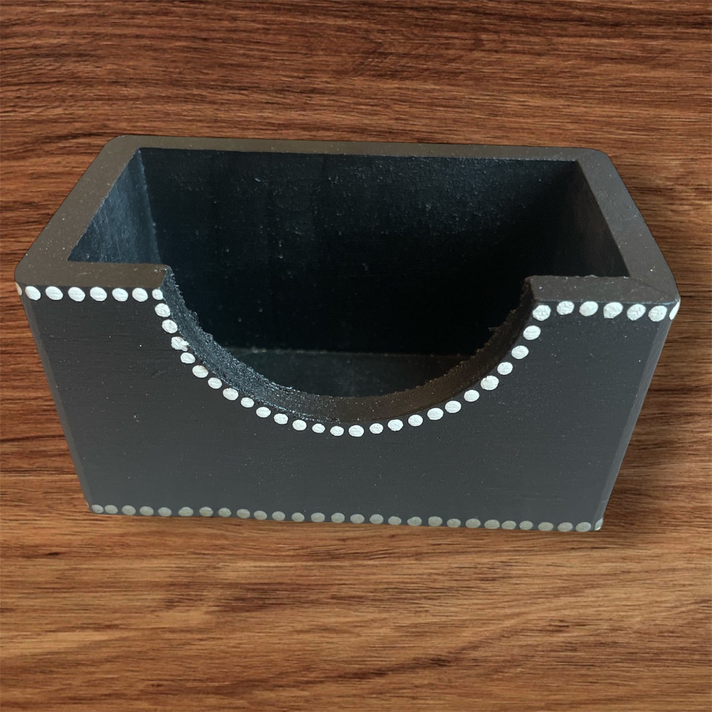 Table Coasters Holders  Hand Painted Wooden Coaster Holders Three Different Styles